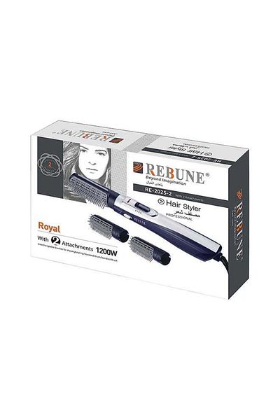 REBORN Hair Styler White/Black