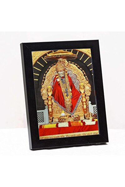 Generic Brand zig zag Shirdi Sai Baba Photo Frame Small Size For Wall / Table...