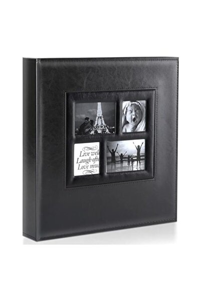 Generic ألبوم صور أزوني، 500 صورة بجيوب مقاس 4×6 بوصة، غطاء جلدي، سعة كبيرة ج...