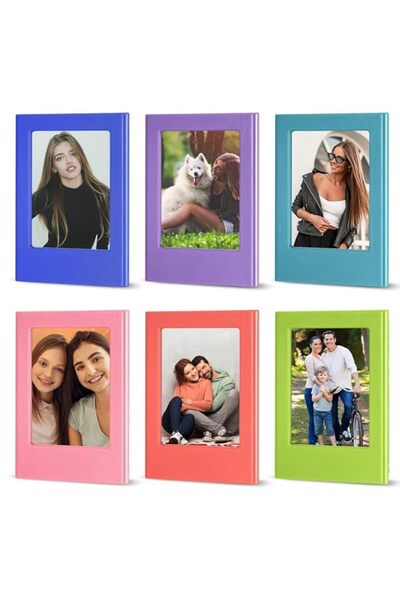 Generic Brand Tazweeq 6Pcs Magnetic Photo Frame, Fridge Magnet, Fits 3.5 X 2....