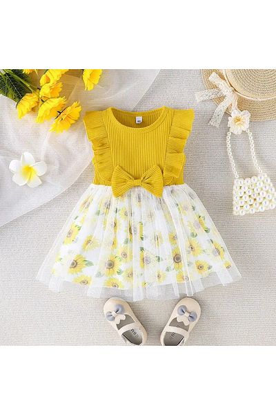 UniqueStore.ro Amanda Yellow dress