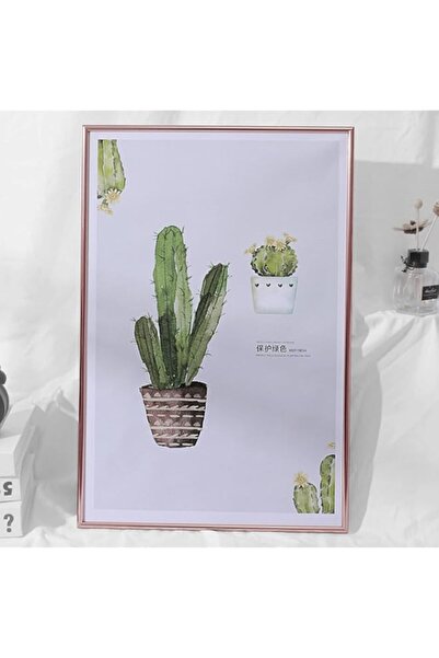 Generic إطار صور LZYMLG A4 مقاس 21×29.7 سم، إطارات صور معدنية رفيعة الحواف، م...