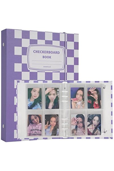 Generic كتاب حامل ألبوم صور Kpop من Azonee، مجلد A5 يحتوي على 120 جيبًا مع جا...