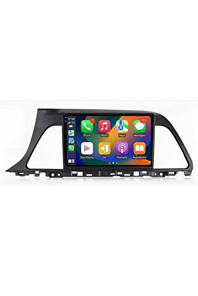 Hyundai Android screen for Hyundai Sonata 2015-2018 model (RAM 2 - Memory 32) supports CarPlay and Android Auto