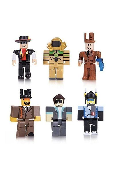 MBong Set 6 Figurine Si Accesorii Legends of Roblox, Mbong®, 7 cm