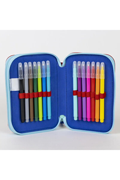 SPIDERMAN Spidey filled two-level pencil case