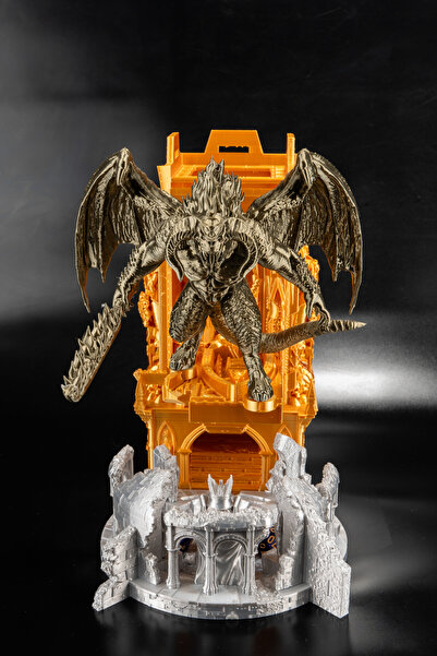 Doppelganger3d Balrog Figürlü Moria Diaroma Frp Zar Kulesi