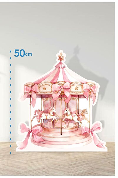 neşeli günlerim Pembe Pink Atlıkarınca Konseptli | Tasarımlı Kapı | Oda | Dek...