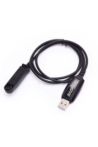 THK Data Cable for Programming Baofeng UV9R Plus Radio Stations