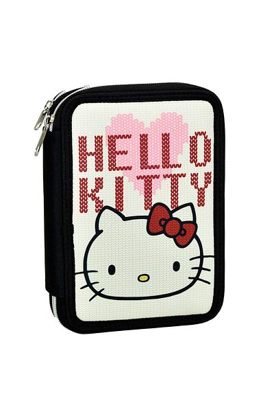 Hello Kitty Penar cu inimă, umplutură în 2 straturi