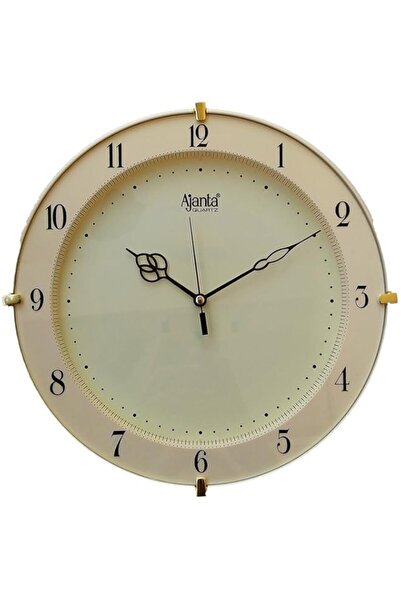 Generic ساعة حائط أجانتا التناظرية البلاستيكية الدائرية المصنوعة من الكوارتز ...
