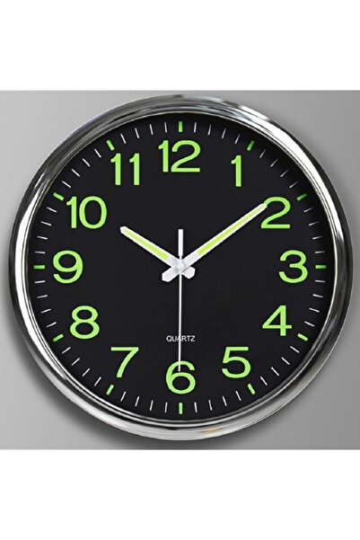 Generic Brand 12 Inch Night Light Wall Clock, Silent Non-Ticking Quartz, Larg...
