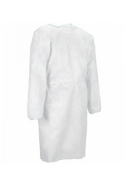 MEDİKAL Halat de vizitator alb de unică folosință, 23gr