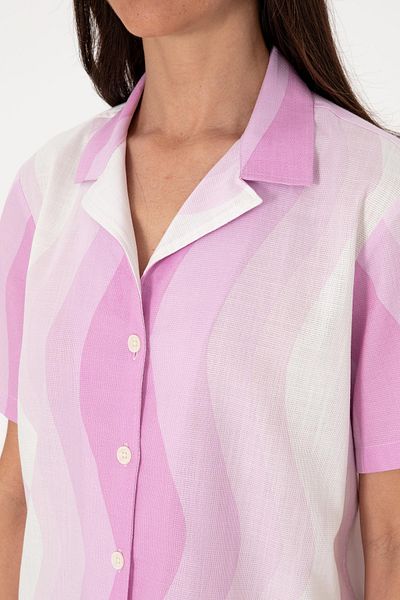 U.S. Polo Assn. U.S. Polo Assn. Fuchsia Women's Standard Shirt Dmk.2171793.Parva025Y.
