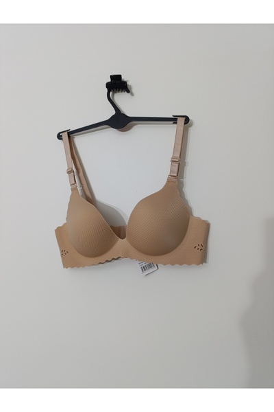 WİOLİNA حمالة صدر نسائية مبطنة بدون خياطة مقطوعة بالليزر بلون البشرة