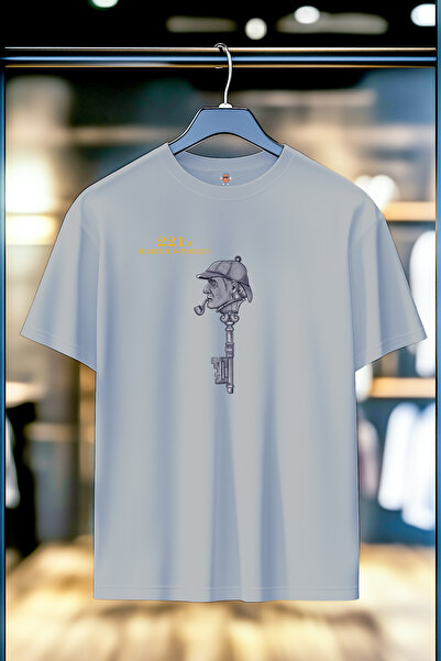 BookOrBook Sherlock 221B Unisex Double Thread Woven Comfortable Fit 100% Cott...