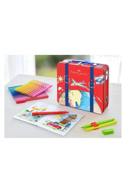 Emre Tuval Fun Felt Tip Pen Travel Case 40 Colors