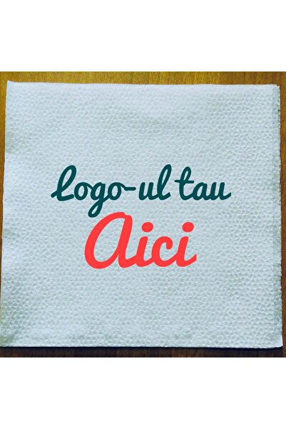 Horeca Trading Distribution Șervețele personalizate 25x25cm, 1 strat, 940 buc/kg