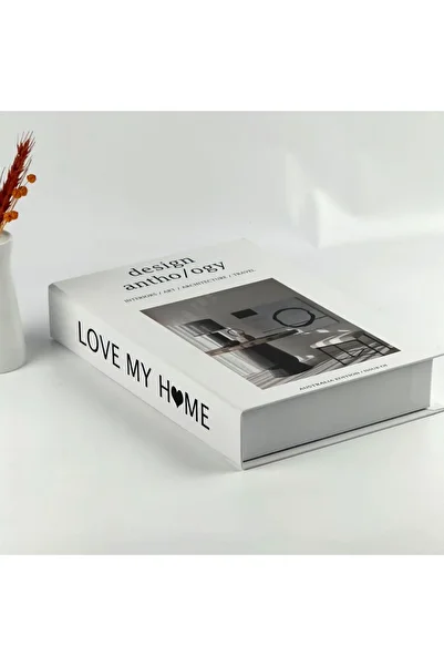 devideko Book-Looking Decorative Box, Nordic Style Book-Shaped Storage Box, Home Decoration