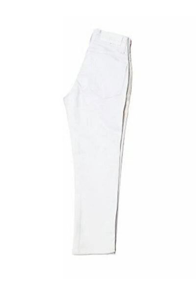 Queenchic Unisex Lycra Linen Show and Casual Trousers White - White - Bynvaumbtkuscnlpan-Bey