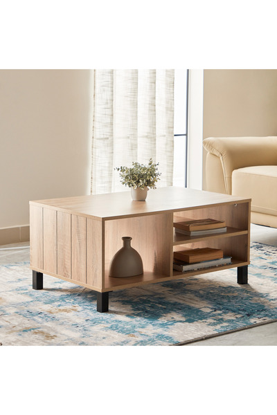 Generic طاولة قهوة إدموند مع رف