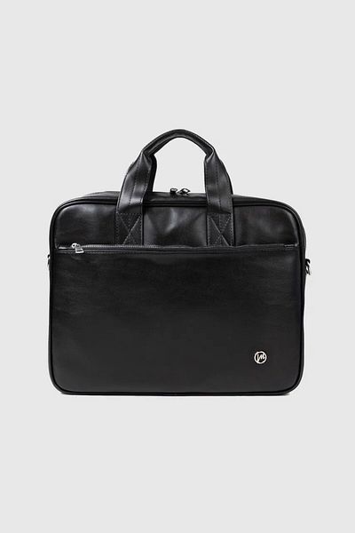 MORCA Unisex 13-14 Inch Briefcase Laptop Bag Black