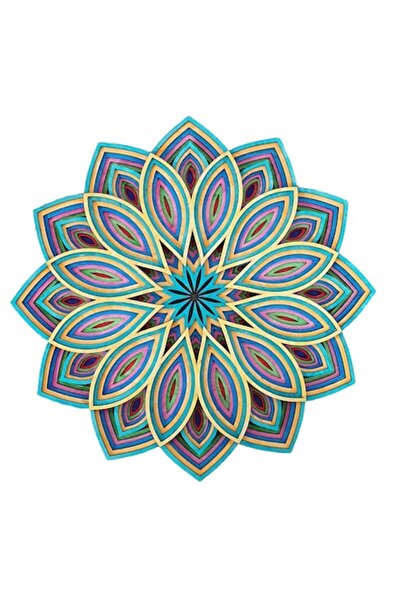 OEM Tablou Mandala multistrat pictat manual