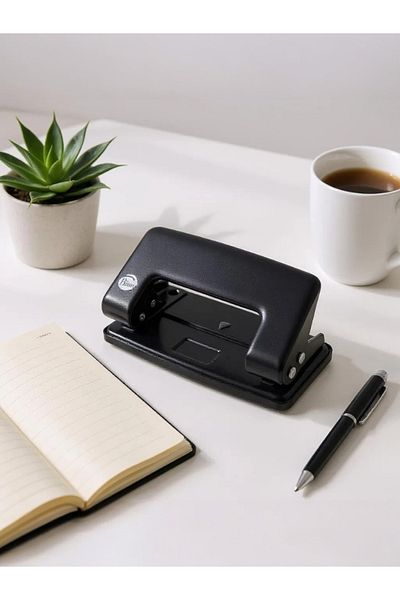 Bion 10 Sheets Hole Punch Black Code: 9282