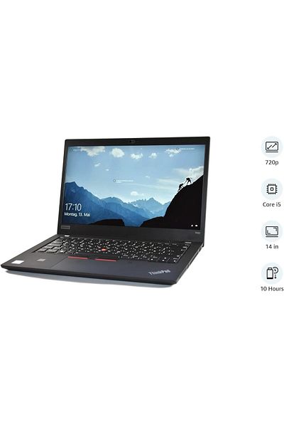 LENOVO (Refurbished) ThinkPad T490 14.0" FHD 250 nits IPS Anti-Glare Laptop