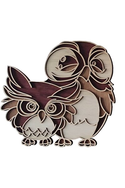 OEM Tablou bufnite multistrat pictat manual