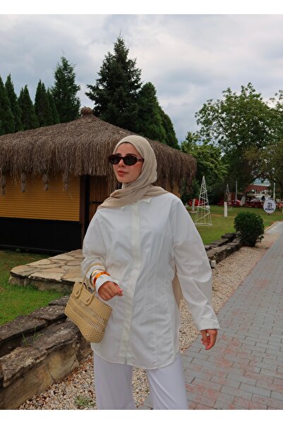 MODA AKSA POPLİN GÖMLEK BEYAZ