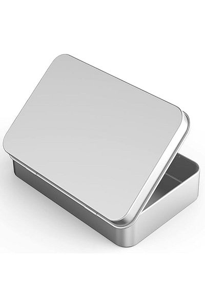 Generic ZEKAROUL 4PCS Metal Storage Box, Mini Portable Basic Essential for Home Storage Outdoor Activity St