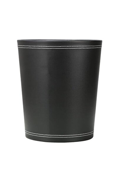 Generic صناديق قمامة جلدية كلاسيكية من كوكلوكس، سلة ورقية للنفايات، صندوق تخز...