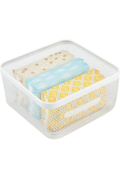 Generic Wire Storage Basket — Wire Basket for Storing Diverse Items — Metal B...