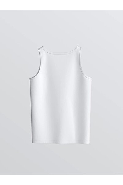 LC Waikiki LCW Kids Beyaz Bisiklet Yaka Erkek Çocuk Atlet 3'lü