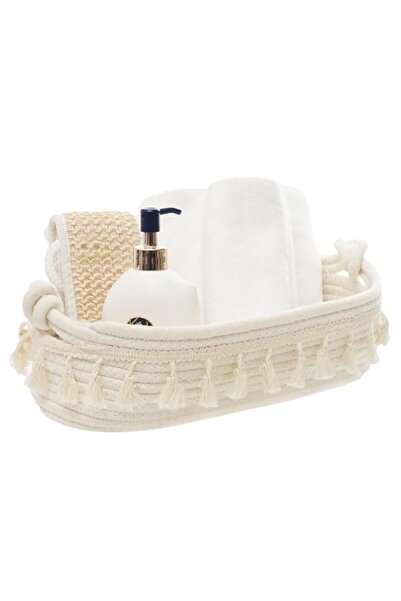 Generic سلة هدايا صغيرة فارغة من إنسيساي، مقاس 14×5.5×6 بوصة، سلة منسوجة لتخز...