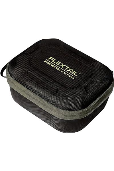 Generic Compact Travel Case Protective Organizer Mini Storage Box for Air Pump, Air Nozzles, Cables, Small