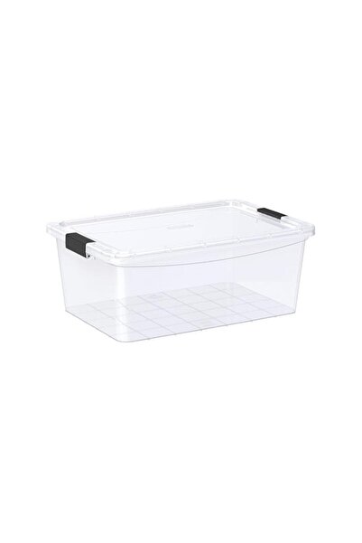 Generic Cosmoplast 20L Clear Plastic Storage Box with Lockable Lid