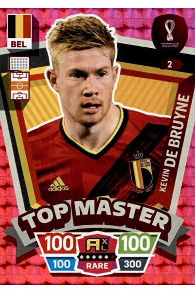 Panini كيفن دي بروين قطر توب ماستر