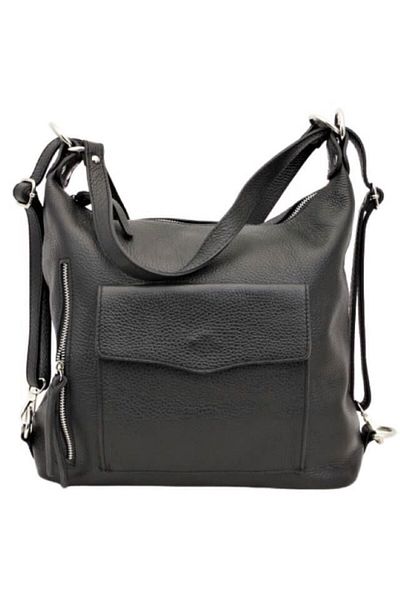 OEM Women's bag Caza Pelletteria leather 5165 black