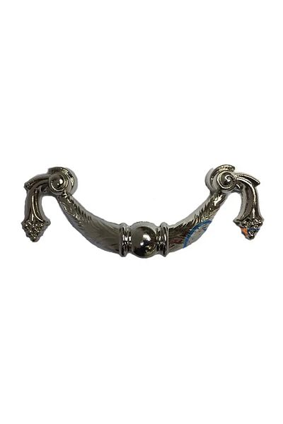 Eldenör Decorative Zamak Grape Handle - 64mm, Nickel, 1 Piece