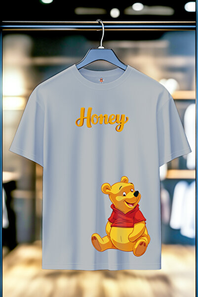 BookOrBook Honey the Pooh Unisex Double Yarn Woven Comfortable Fit 100% Cotto...