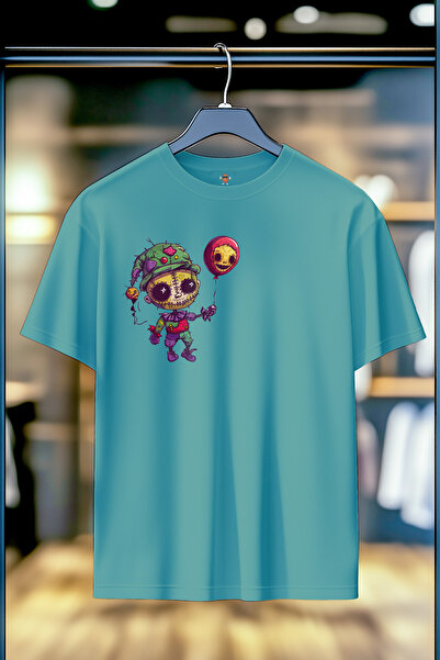 BookOrBook Μπλουζάκι Crochetzombie Unisex με διπλό νήμα, άνετο και άνετο, 100...