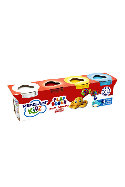 Pensan KİDZ OYUN HAMURU BÜYÜK BOY (4*150) GR 4 LÜ