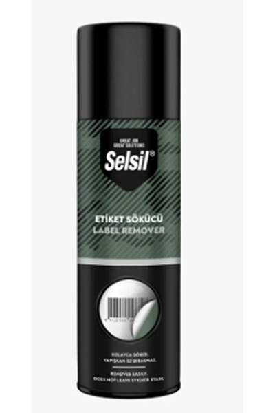 Selsil Yapışkan Etiket Temizleyici Etiket Sticker Sökücü - 200 ml
