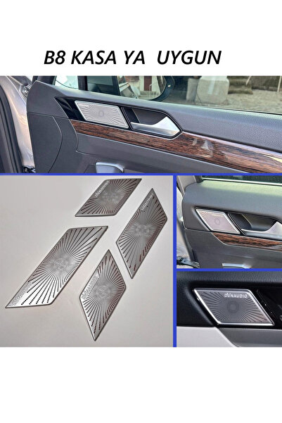 bigkey PASSAT B8 HOPARLÖR TRİM AKSESUAR KAPAK KROM