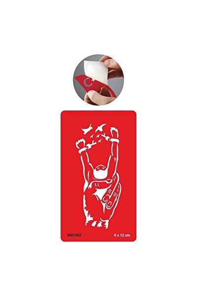 Genel Markalar Özgür Ruh Zafer Zincir Özgürlük Tattoo Geçici Dövme Şablonları Kına Kalıpları