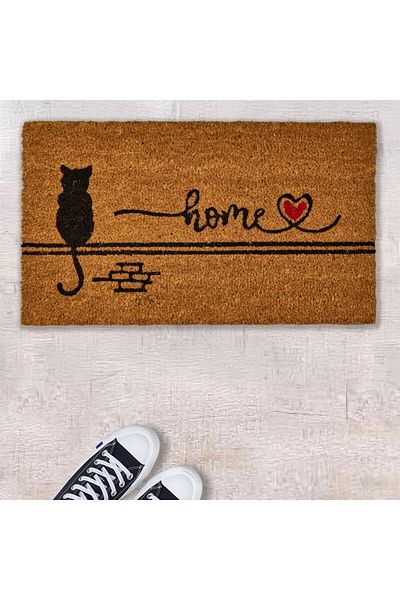 MATMEL Home Cat Door Mat on the Wall - Beige - 35X60 cm