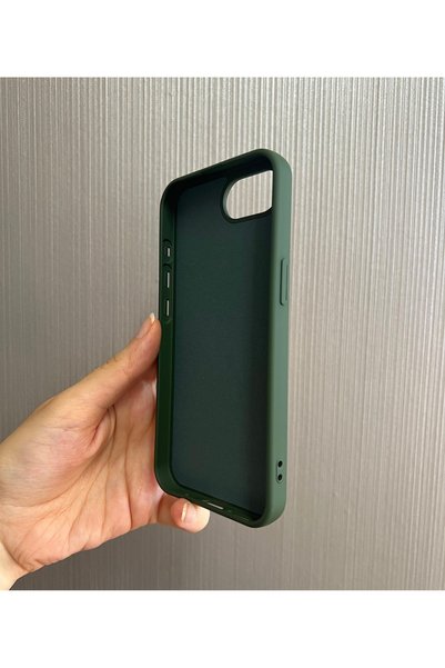 TechnoZone حافظة فاخرة متوافقة مع هاتف iPhone 16e من السيليكون الداخلي المخملي