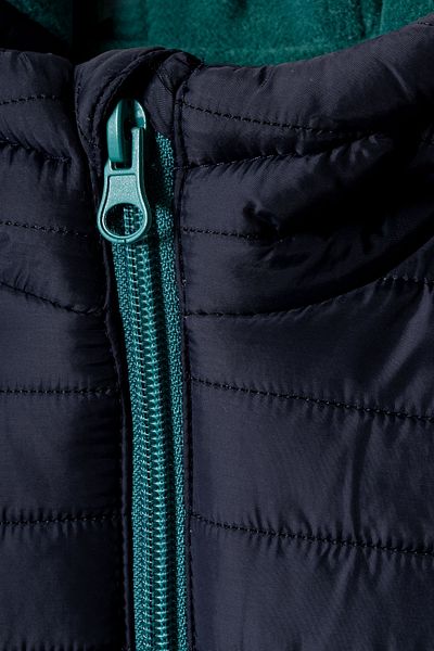 PODIUM GYM New Trend Luxury Quilted Baby/Child Basic Zippered Judge Collar Long Sleeve Hooded Coat/Mantel